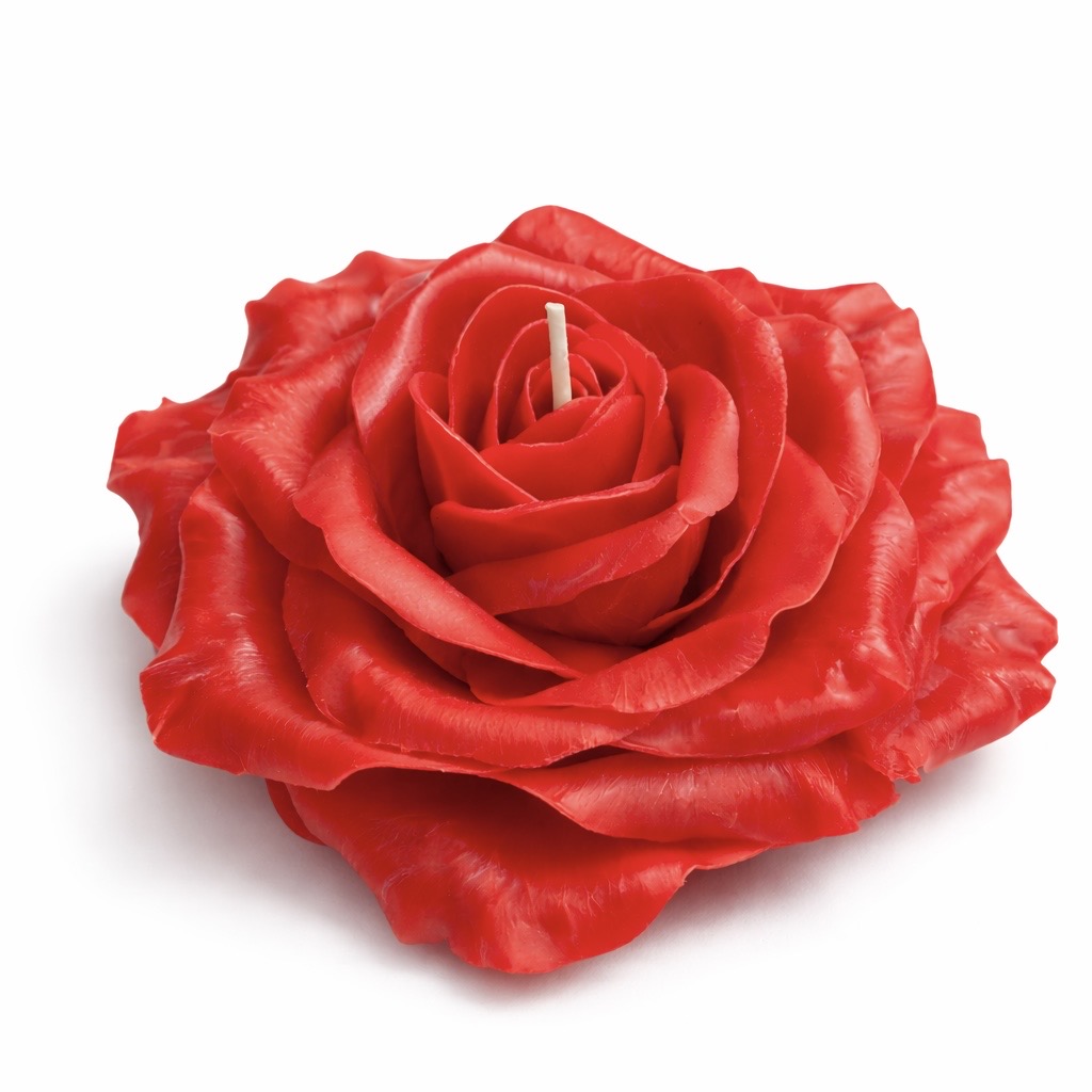 Rose flower – Handcrafted candle