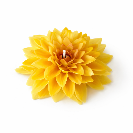 Dahlia flower – Handcrafted candle