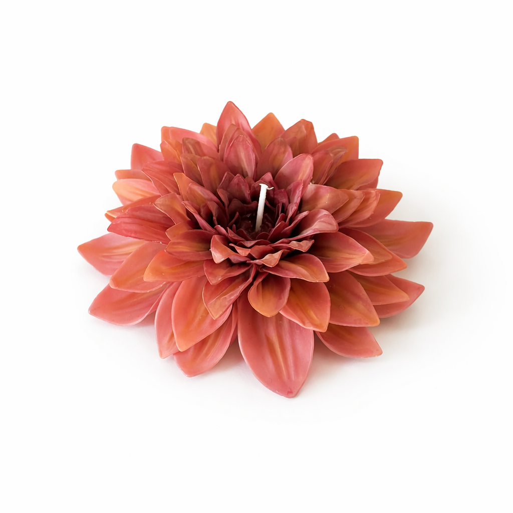 Dahlia flower – Handcrafted candle